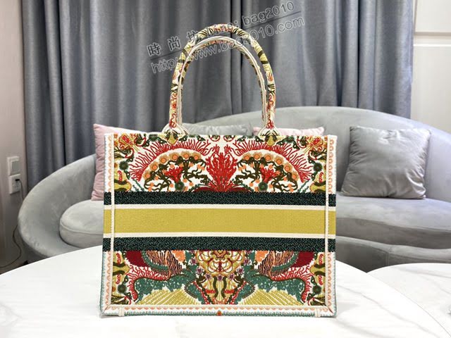 Dior女包 迪奧book tote多色in Lights小號托特包 Dior刺繡購物袋  dfk1819